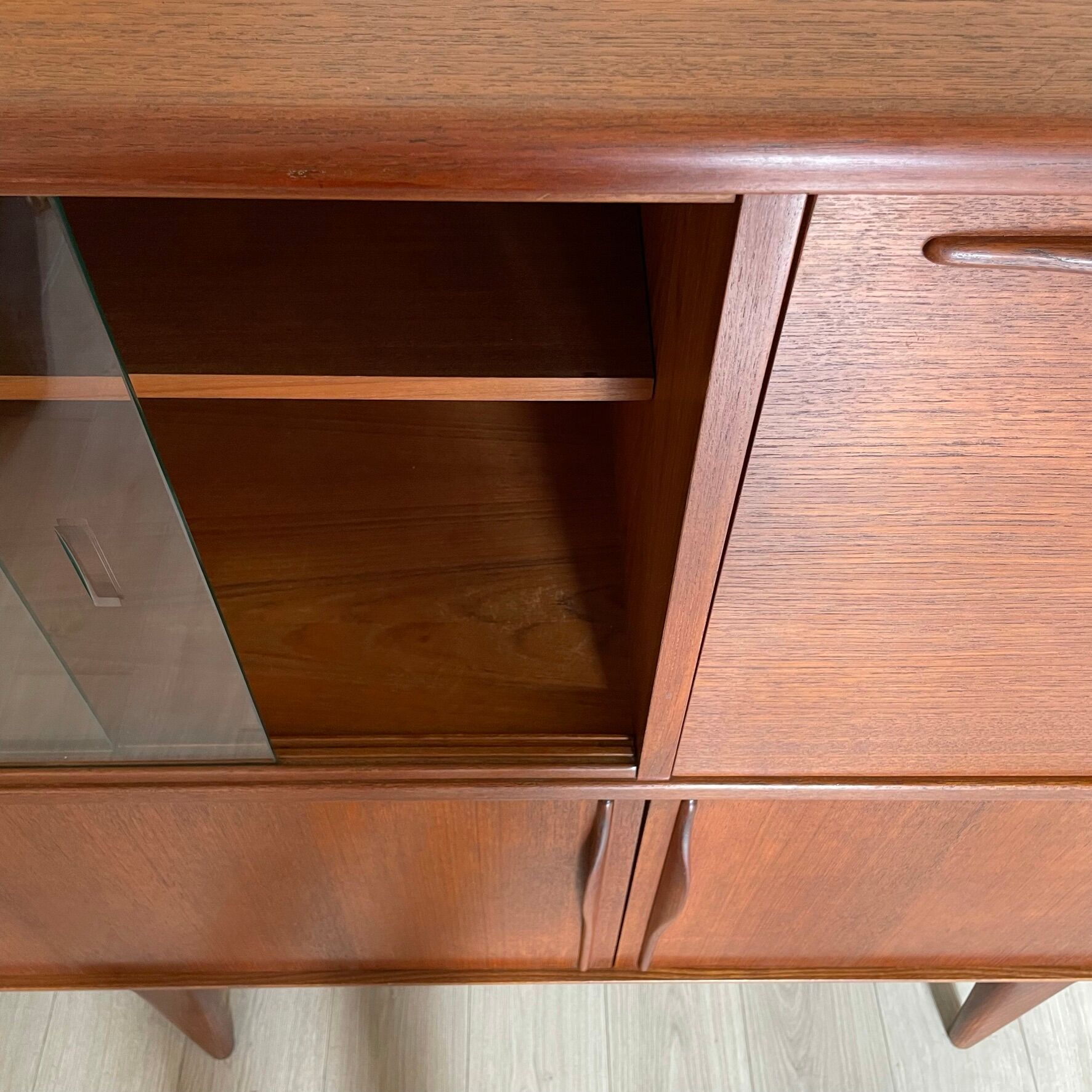 Scandinavian Buffet Bar, teak