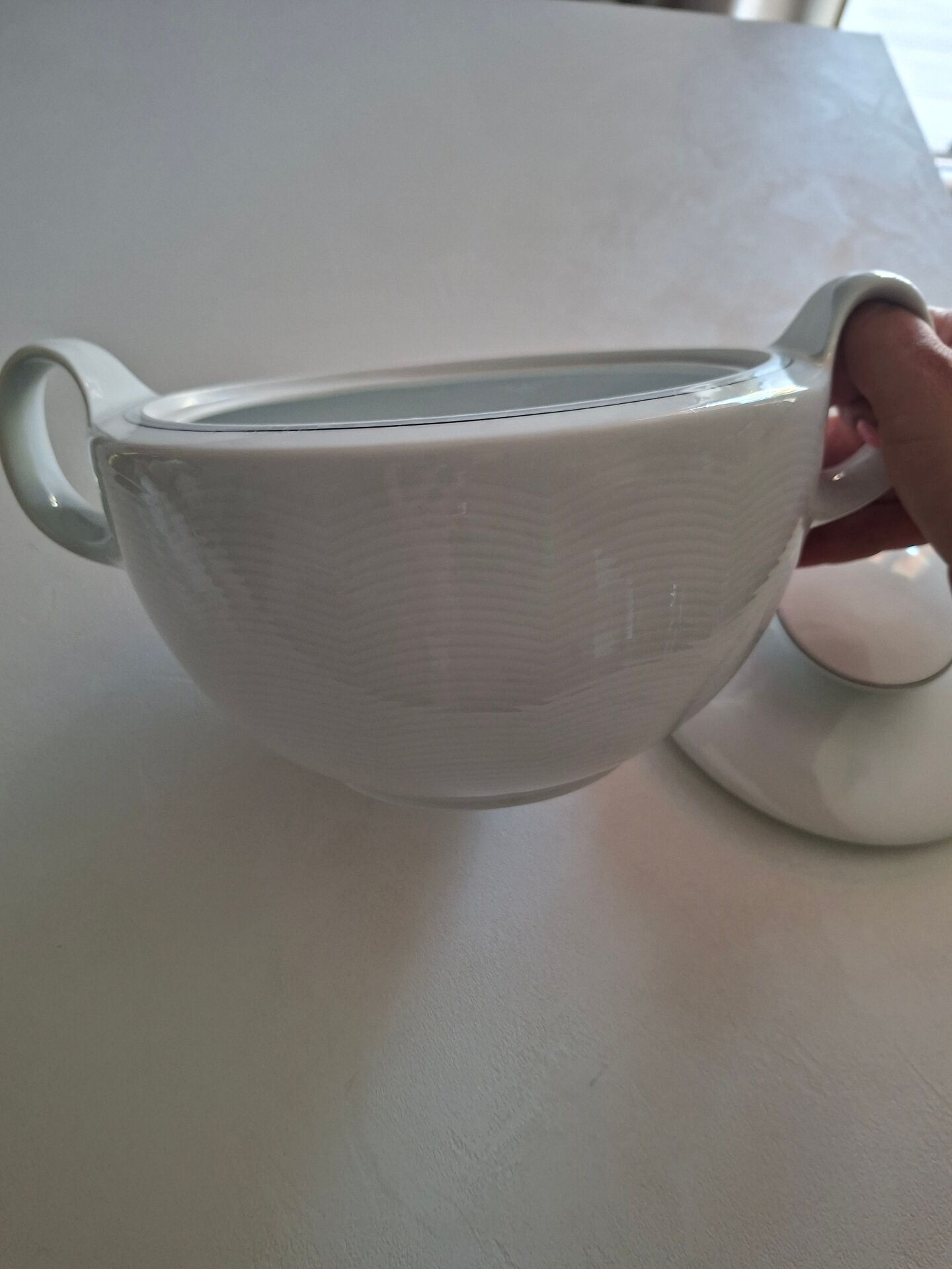 Soupière blanche Arzberg