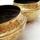 Paire de cache-pot en cuivre
