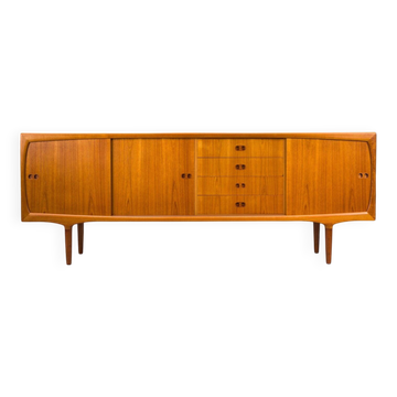 Buffet vintage scandinave moderne en teck par Harry Østergaard pour Randers Møbelfabrik, 1960