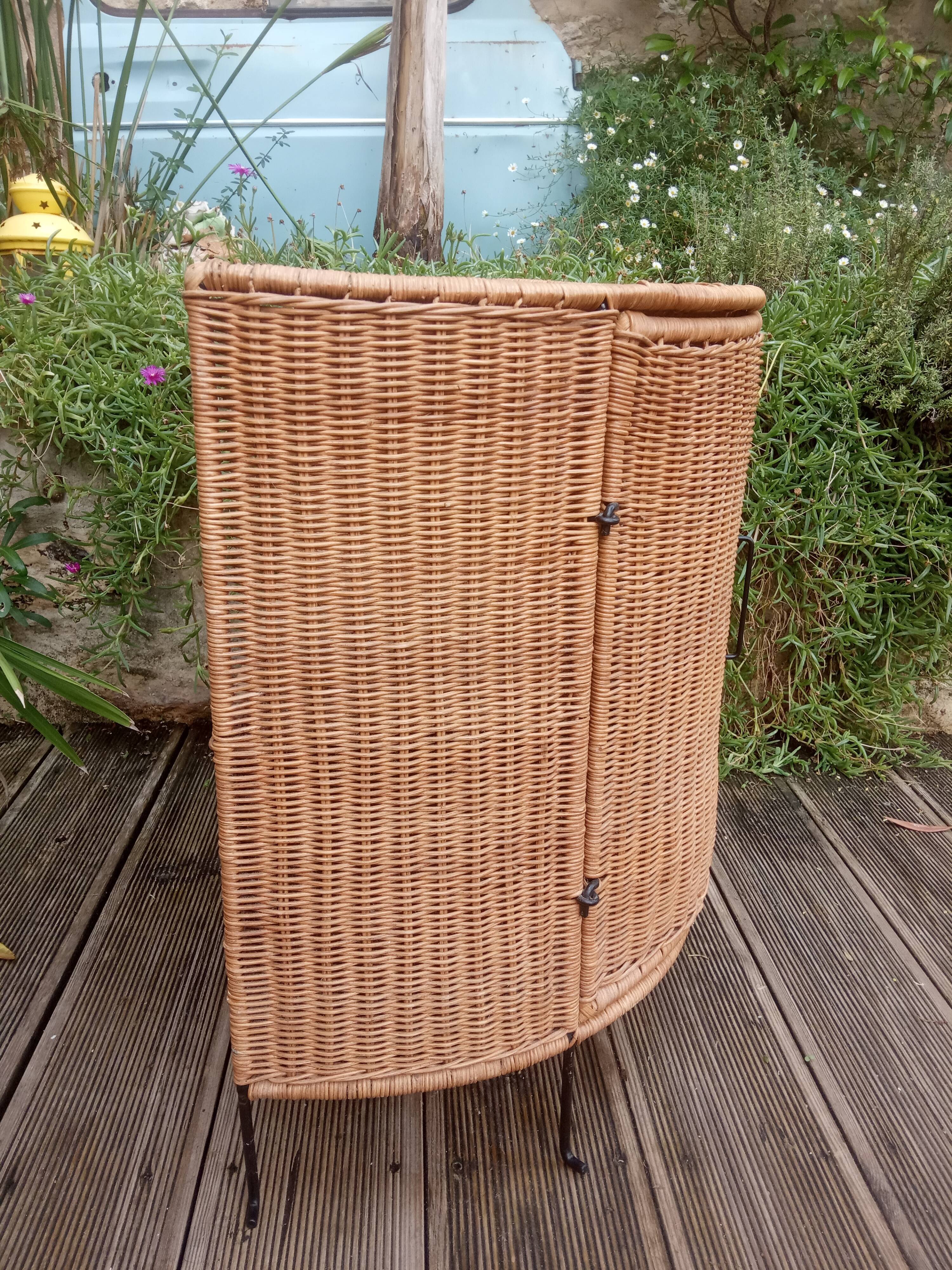 Vintage rattan furniture 50s