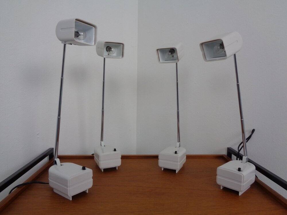 Adjustable Lampette Table Lamps from Briloner Lights, 1970s, Set of 2