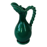 Glazed ceramic pitcher, France, 1950s