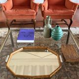 Great modern mirror tray, Brazil 1960s