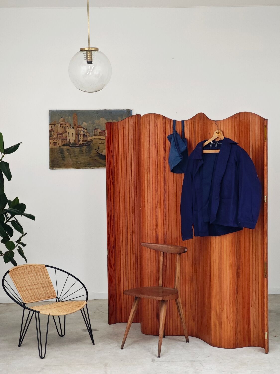 Antique Room Divider by Baumann