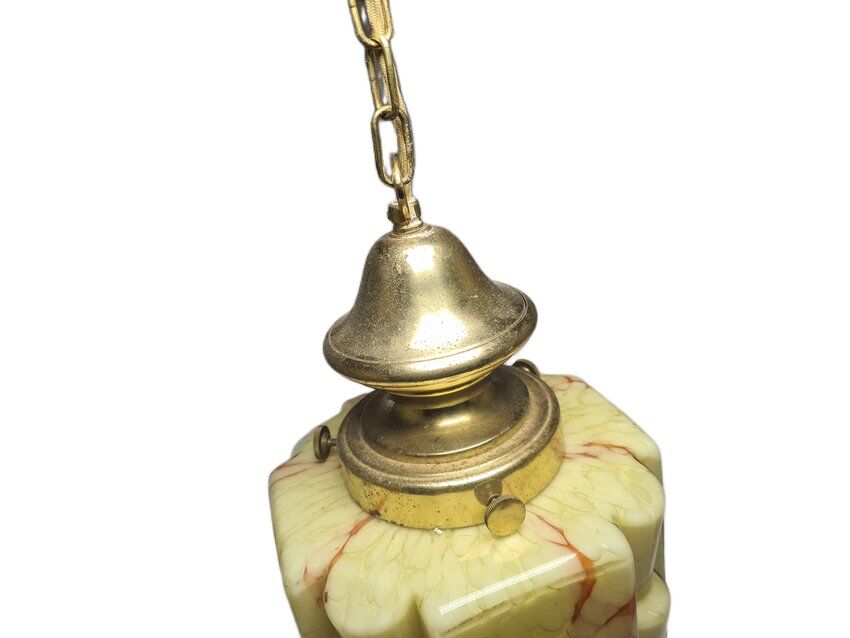 Art Deco pendant lamp, Sweden, 1950s