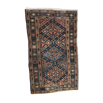 Former carpet Persian Hamadan wool handmade 183x111cm