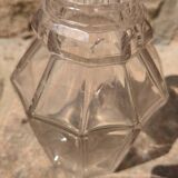 Glass and crystal carafe