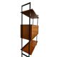 Vintage wooden wall-mounted furniture on legs / MDK secretary