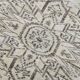 Tapis Vintage Tons Neutres Beige Motif Discret Élégant, 166x244 Cm