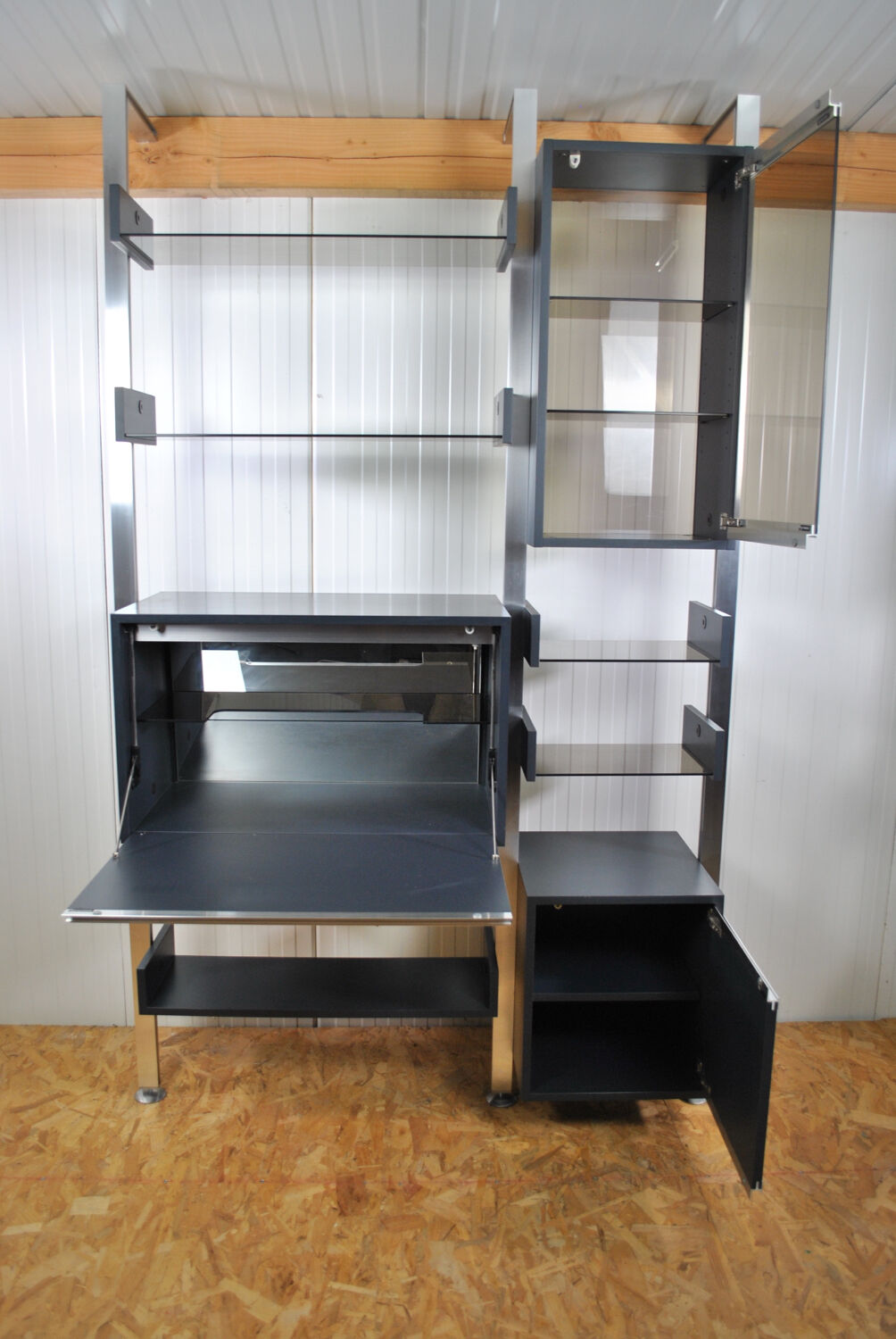 Michel Ducaroy modular bookcase shelf for Ligne Roset 1970