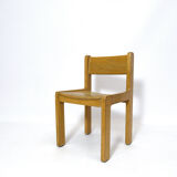 Children's chair all wood, 1960-1970.