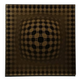 Kinetic Serigraph by Victor Vasarely - Éditions du Griffon 1970 - Op