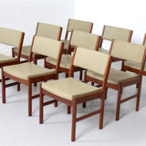 Vintage teak lounge chairs, Denmark, by MCM