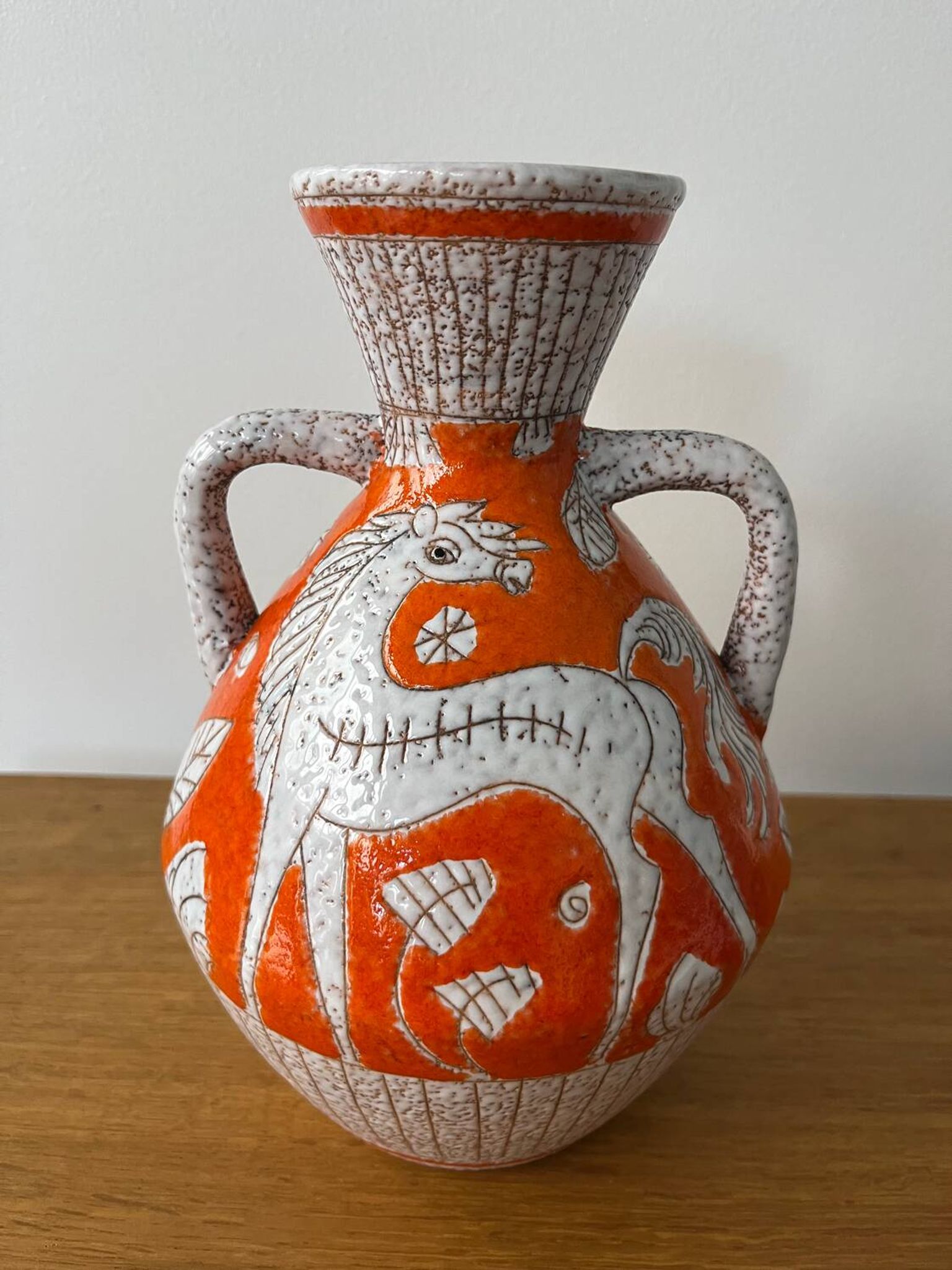 Fratelli Fanciullaci 50s ceramic vase