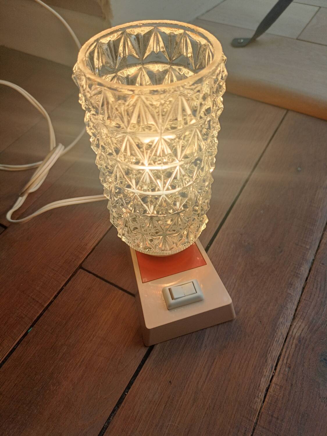 Table lamp, bedside lamp, 60s, 70s