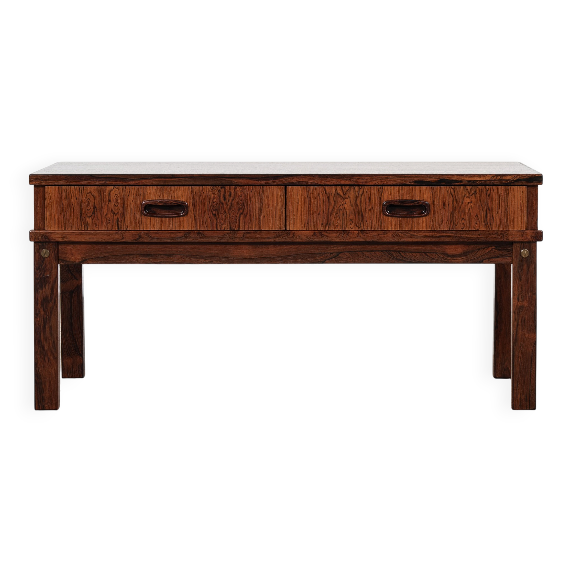 Midcentury Danish chest of 2 drawers in rosewood 1960s