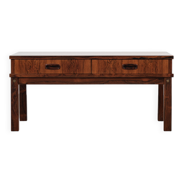 Midcentury Danish chest of 2 drawers in rosewood 1960s