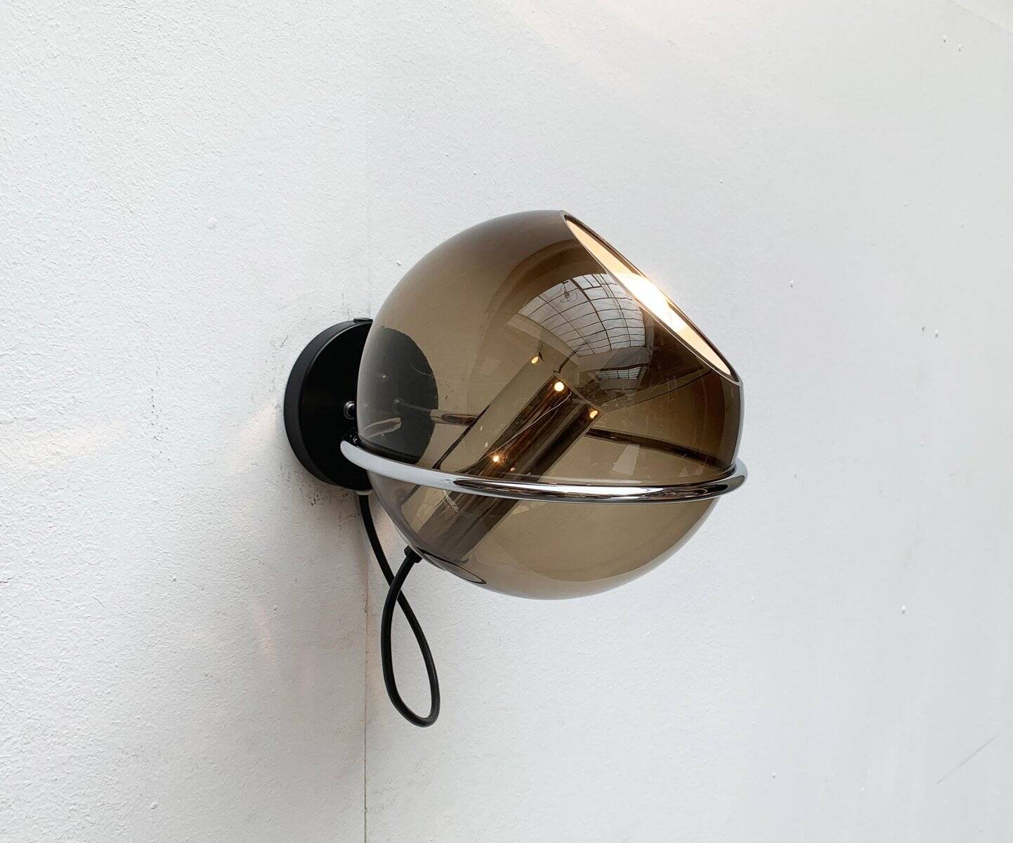 Neo-retro wall sconces from the Dutch space age by Frank Ligtelijn for Raak, set of 2.