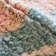 Tapis berbère pastel