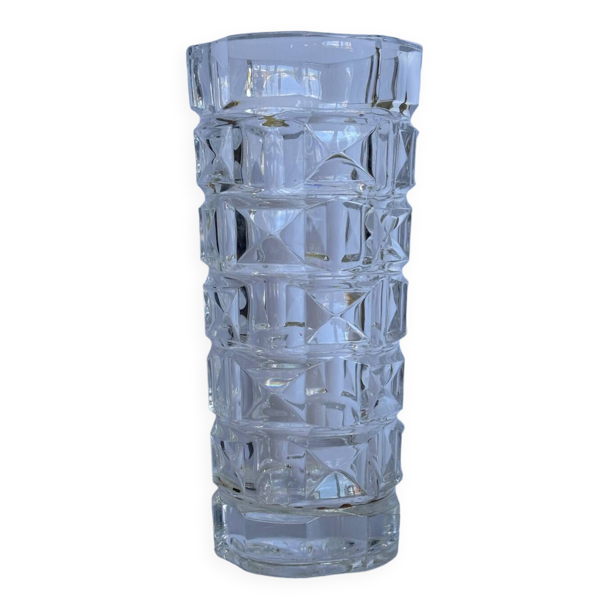 Arques crystal vase