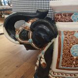 Ceramic elephant plant holder