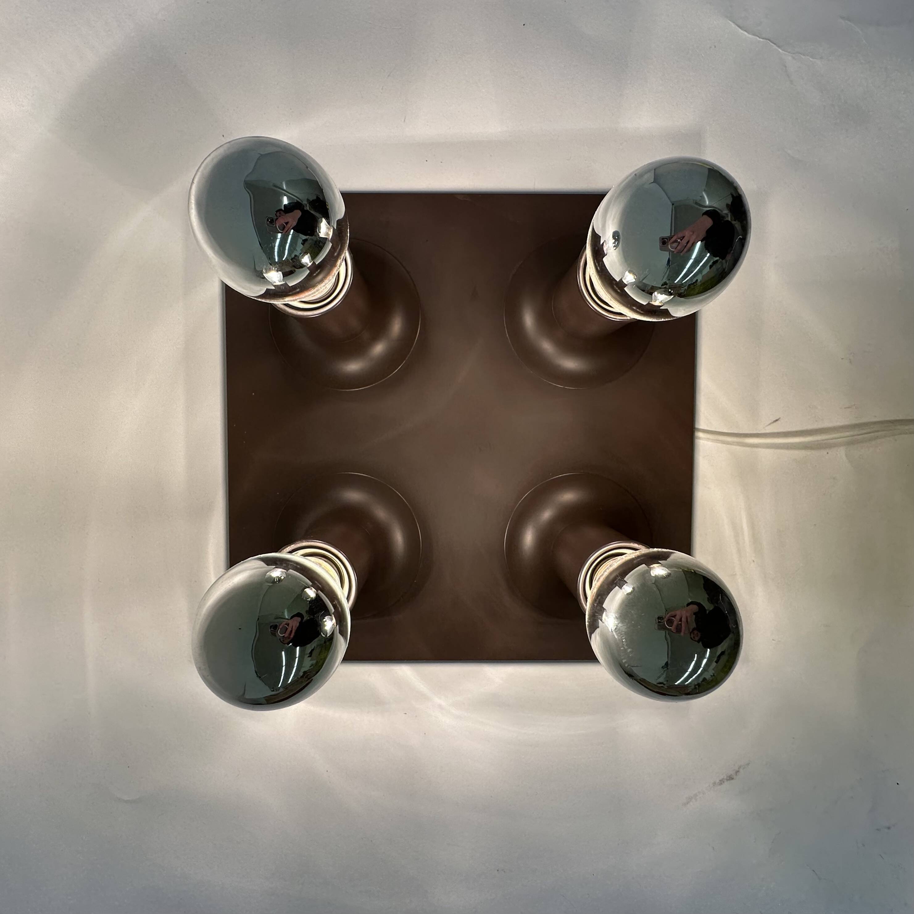 Mid-century space age wall lamp by Cosack Leuchten Germany , 1970’s