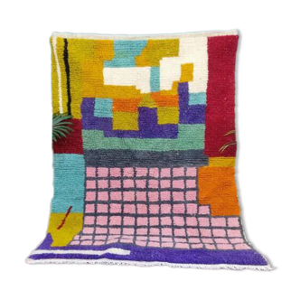 Traditional handmade Berber rug 250cm x 150cm