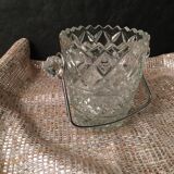 Molded Glass Ice Bucket