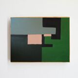 Abstract green to block
