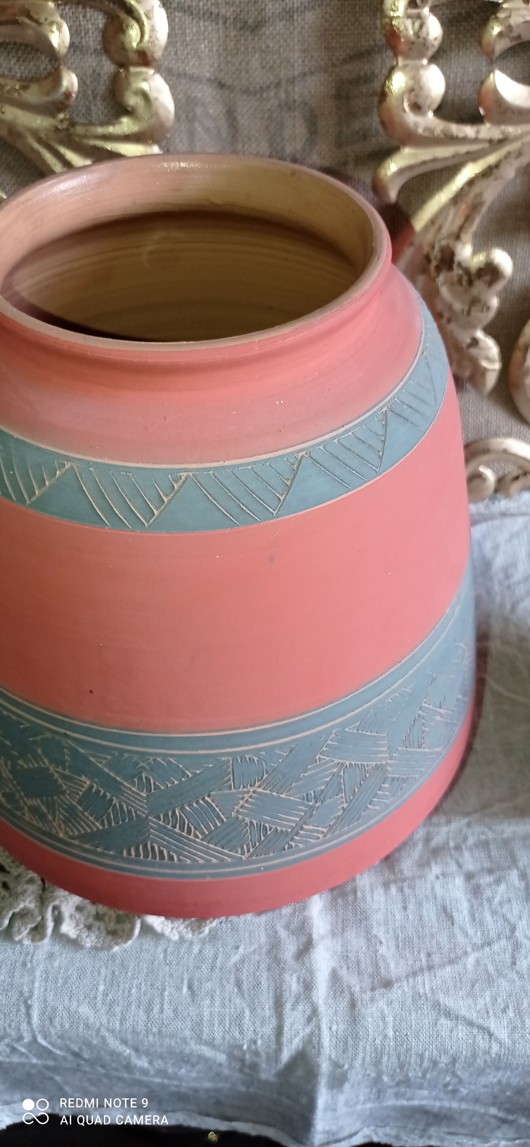 Sandstone vase