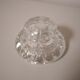 Lot de 4 bougeoirs ronds en verre ciselé Luminarc
