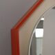 Vintage 1970s Backlit Wall Mirror, Italian Design