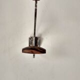 Old coat rack in metal and wood