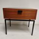 Pair of bedside tables / vintage sofa end, design 50s 60s