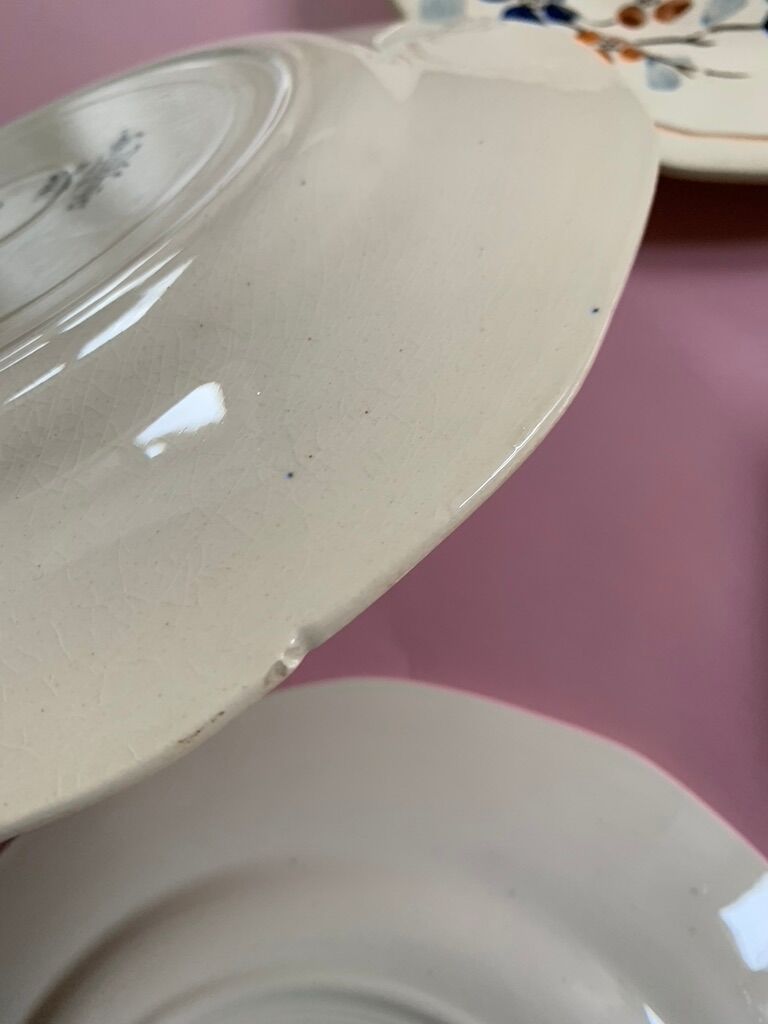 Flat plates Sarreguemines