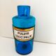 Blue pharmacy pot Tissier Paris Napoleon III