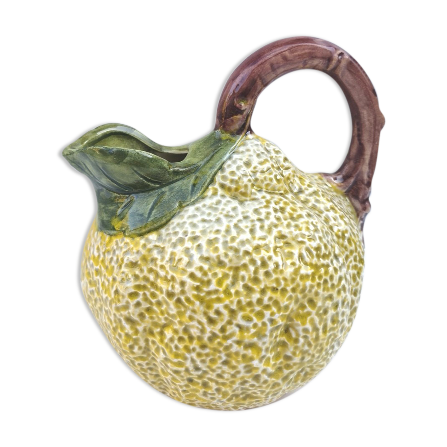 Vintage pitcher citrus slurry