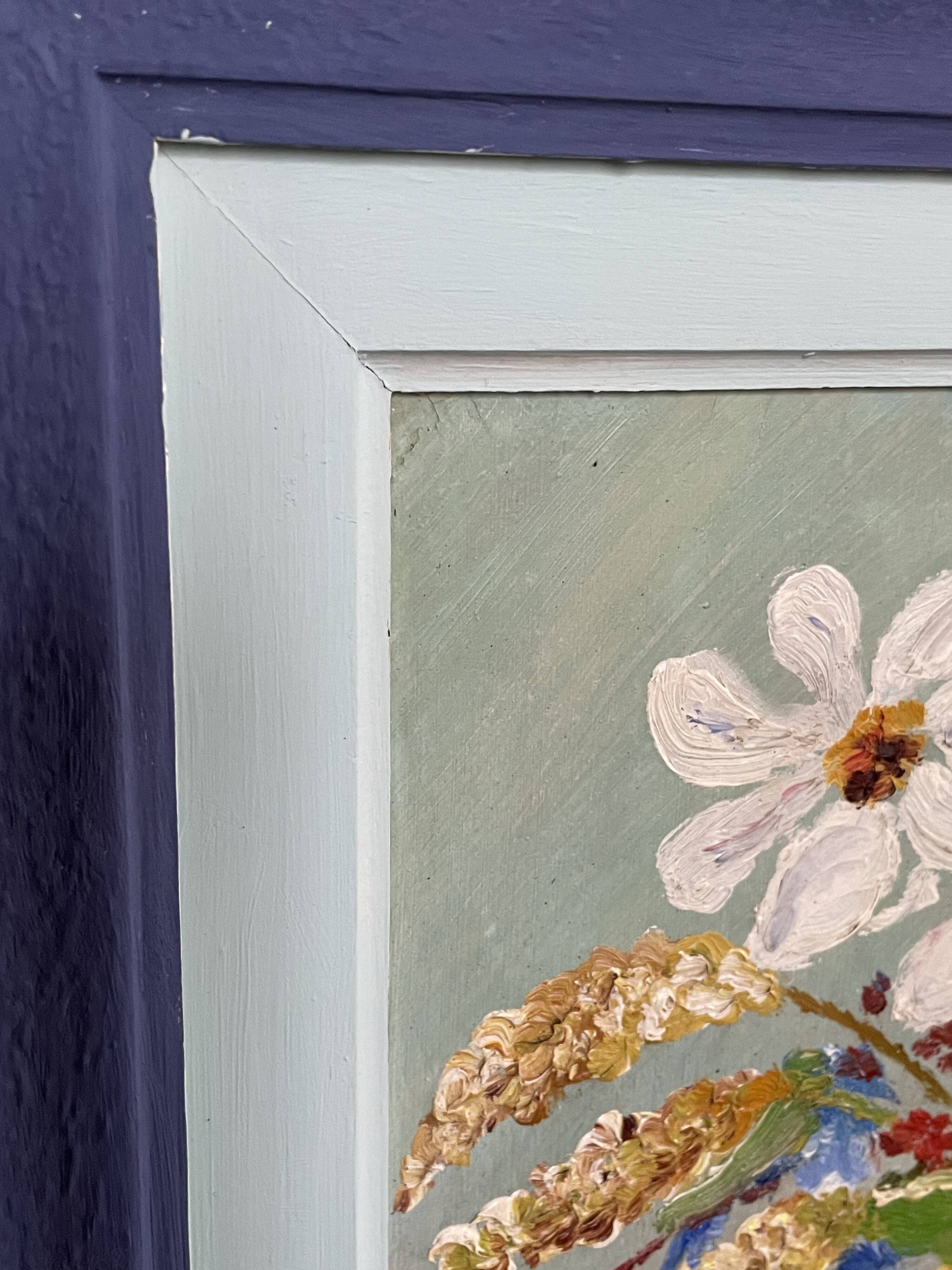 Old bouquet painting