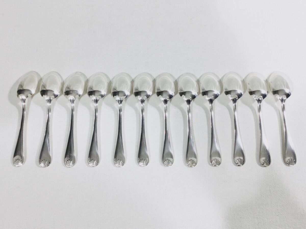 12 moka spoons