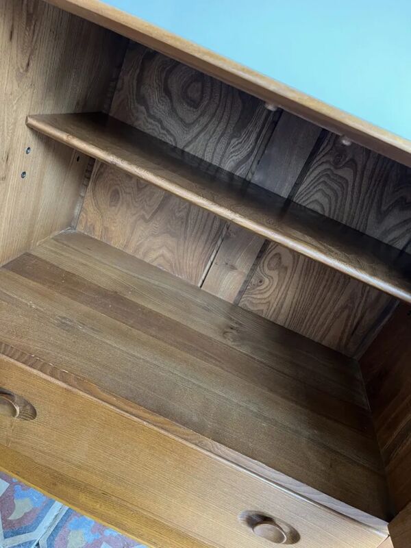 EnfiladeModèle Windsor 467 – Luciano Ercolani pour Ercol (Royaume-Uni)