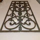 Cast iron door grille