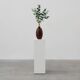 Large French turned wood vase in Art Deco style, ca. 1925
