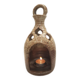 1950s sandstone lantern candle holder