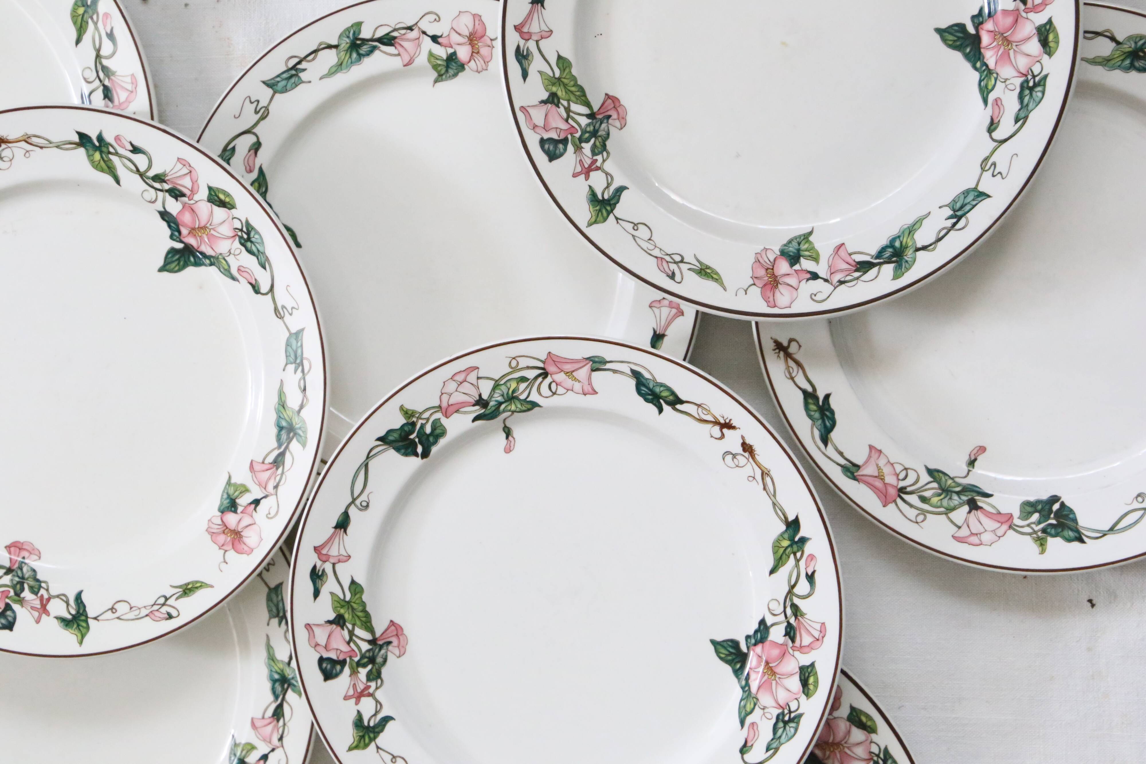 Flat plates 9 earthenware, model Palermo de Villeroy and Boch
