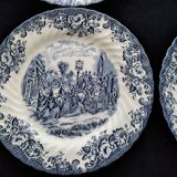 4 Johnson Bros porcelain dinner plates