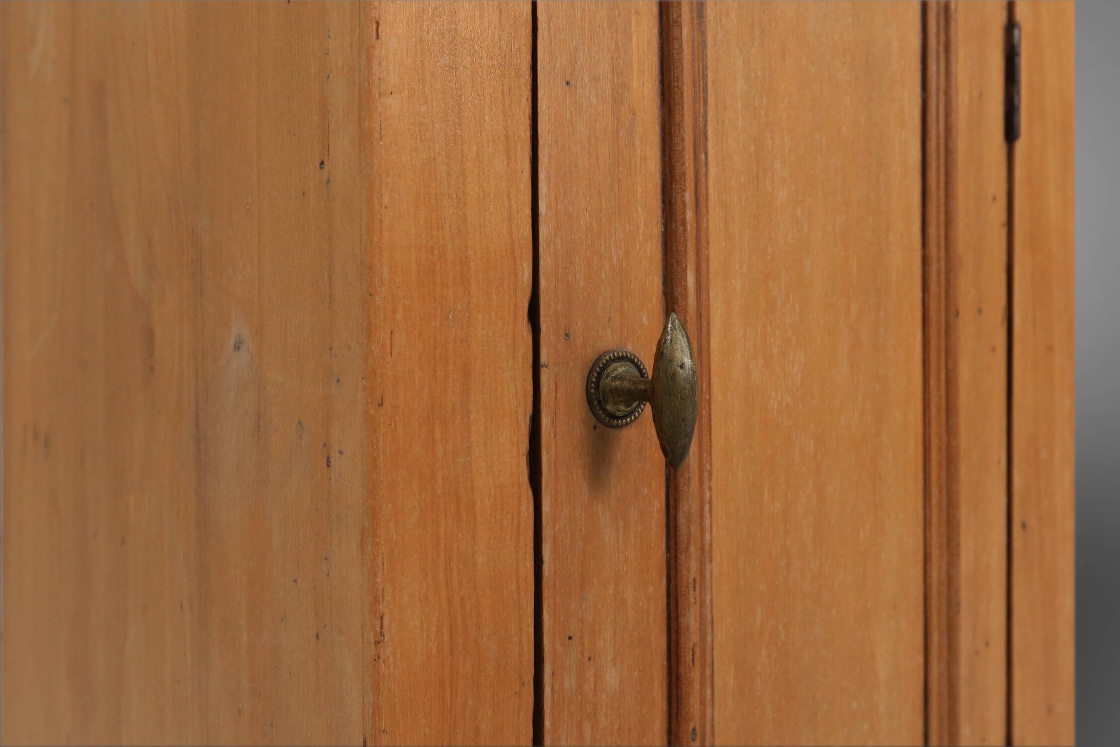 Elegant Art Deco wooden nightstand with drawer, France 1930s