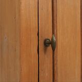 Elegant Art Deco wooden nightstand with drawer, France 1930s