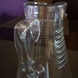 Glass broc - middle 20th