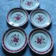 Set of 5 Badonvillers plates